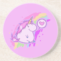 Unicorn Love Coasters