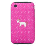 Unicorn pink stars iPhone 3 tough cases