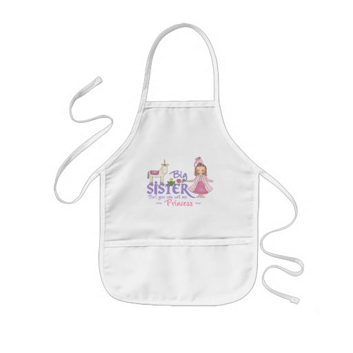 Unicorn Princess Big Sister Apron