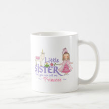 Unicorn Princess Little Sister Coffee Mug