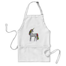 Unicorn Rainbow Apron