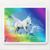 Unicorn Rainbow Mouse Pad