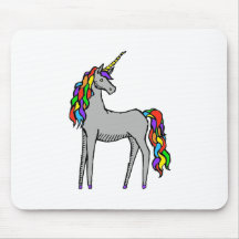 Unicorn Rainbow Mousepads