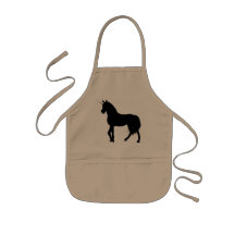 Unicorn Silhouette Apron