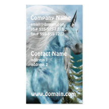Unicorns in Moonlight Business Cards