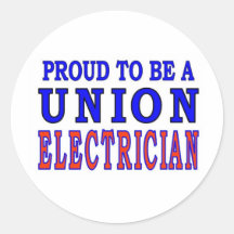 UNION ELECTRICIAN STICKERS