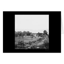 Union Headquarters in Gettysburg 1863 Cards