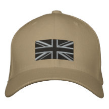 Union Jack - Black Baseball Cap