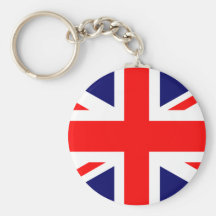 Union Jack British Flag Keychain