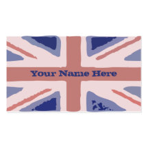 Union Jack Business Card Templates