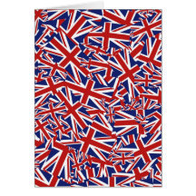 Union Jack Collage Card