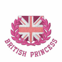Union jack embroidered design embroidered polo shirt