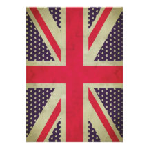 Union Jack Flag Invitation
