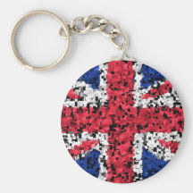 Union Jack - key ring Keychain
