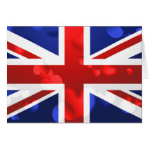 Union Jack Love Greeting Card