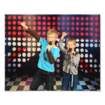union jack stage photographic print