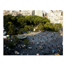 union square postcard