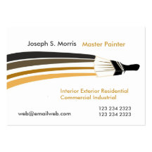 Unique Artist House Painters  Paint Business Card