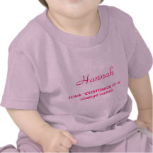 Unique Baby Girl Names .. Hannah Tshirts