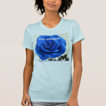 Unique Blue Rose t-Shirt