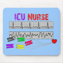 Unique Design ICU Nurse Gifts Mouse Pads