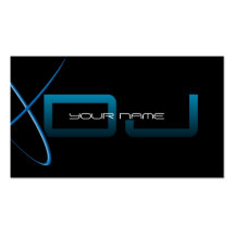 Unique DJ Business Card