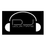 Unique DJ Business Card