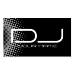 Unique DJ Business Card