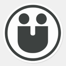 unite round sticker
