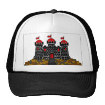 United Kingdom Edinburgh Flag Trucker Hats
