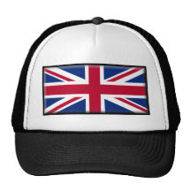 United Kingdom Flag Trucker Hats