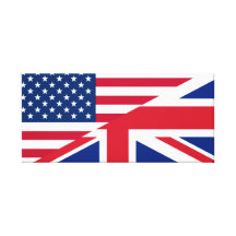 United States And United Kingdom Canvas Print