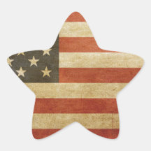 United States Grunge Style Sticker