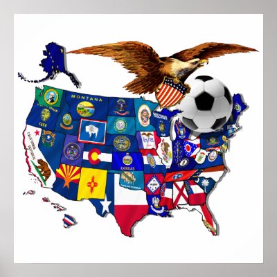 America Soccer Eagle