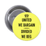 United We Bargain Pinback Button