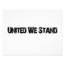 United We Stand Custom Invitations