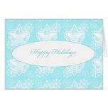 Universal Emblem Happy Holidays Greeting Card