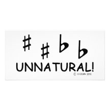 Unnatural Picture Card