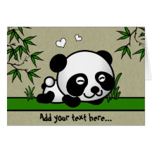 Unsuspecting Panda Cards