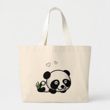 Unsuspecting Panda Tote Bag