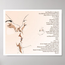 untitled kiss print