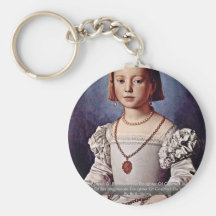 Untitled Portrait Of Bia Key Chains