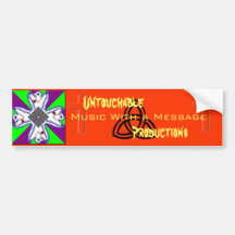 Untouchable Bumper Stickers