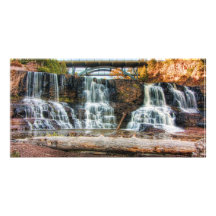Up Gooseberry Falls Picture Card