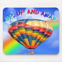 Up, Up and Away Mouse Pad