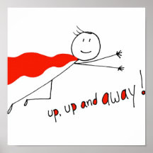 Up, up and away posters