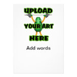Upload art to invitation 4x8 in