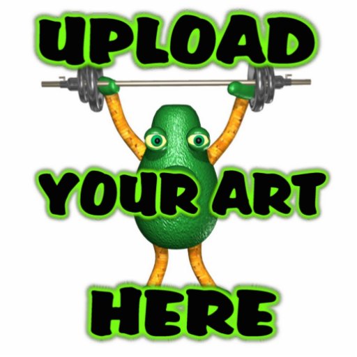 upload photo to standup acrylic cut out
