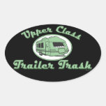 Upper Class Trailer Trash stickers