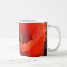 Upright Poppy Mugs